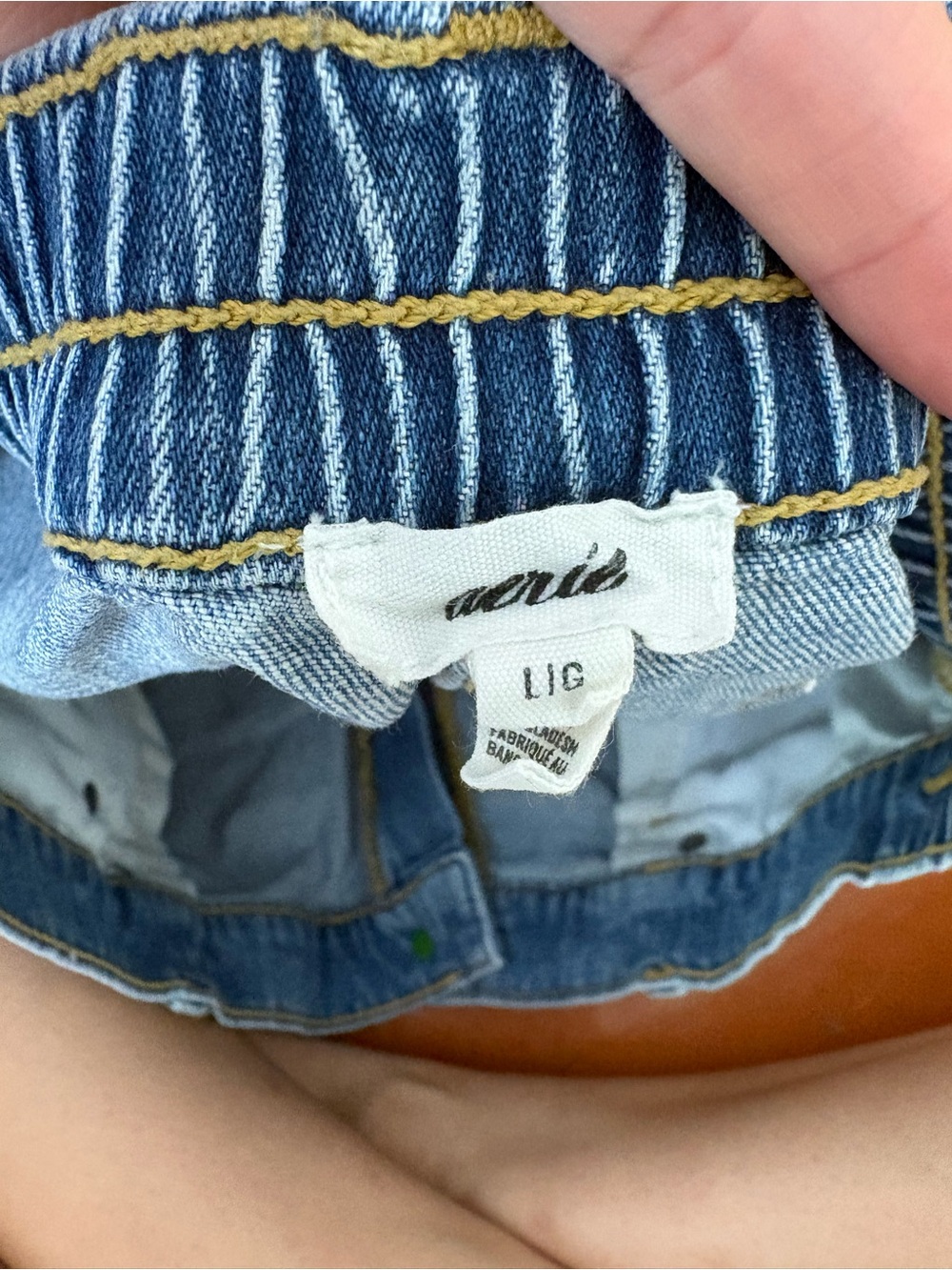 Aerie Daydream Distressed Denim Shorts Bundle Size L - Picture 4 of 4